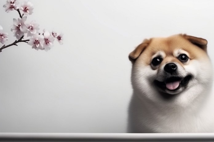 Black Mouth Pom Cur